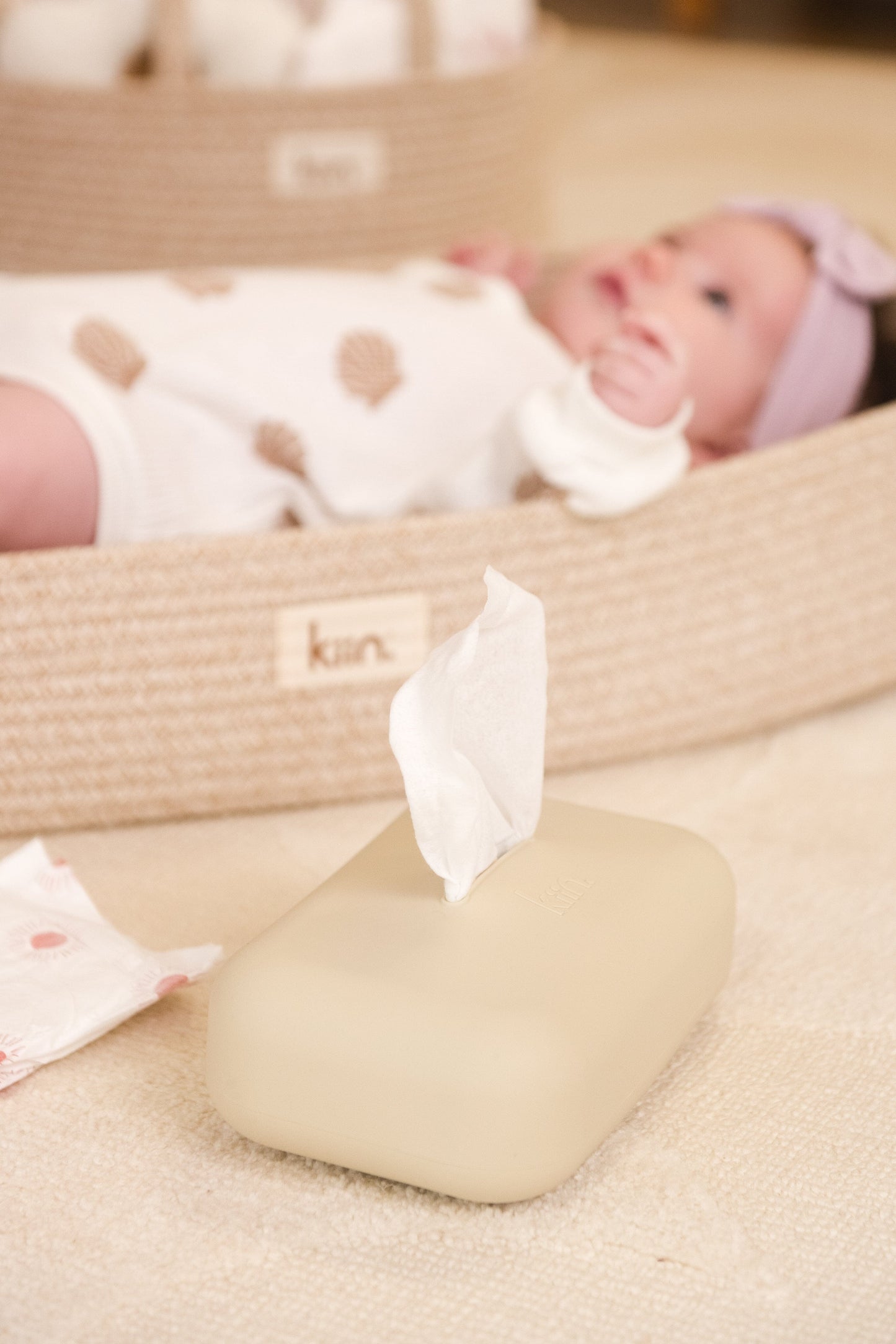 Silicone Wipes Cover Change Mat + Accessories Kiin ® 
