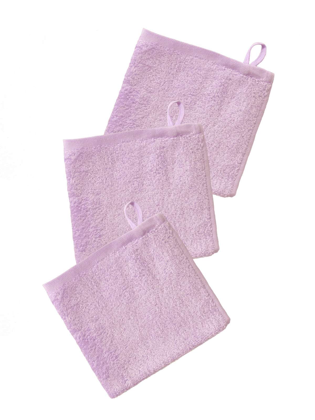 Wash Cloths 3 Pack - Lilac Towels + Wash Cloths Kiin ® 
