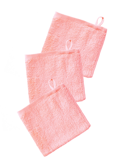 Wash Cloths 3 Pack - Peony Towels + Wash Cloths Kiin ® 