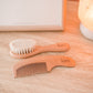 Wooden Baby Brush + Comb Set Bath Time Accessories Kiin ® 