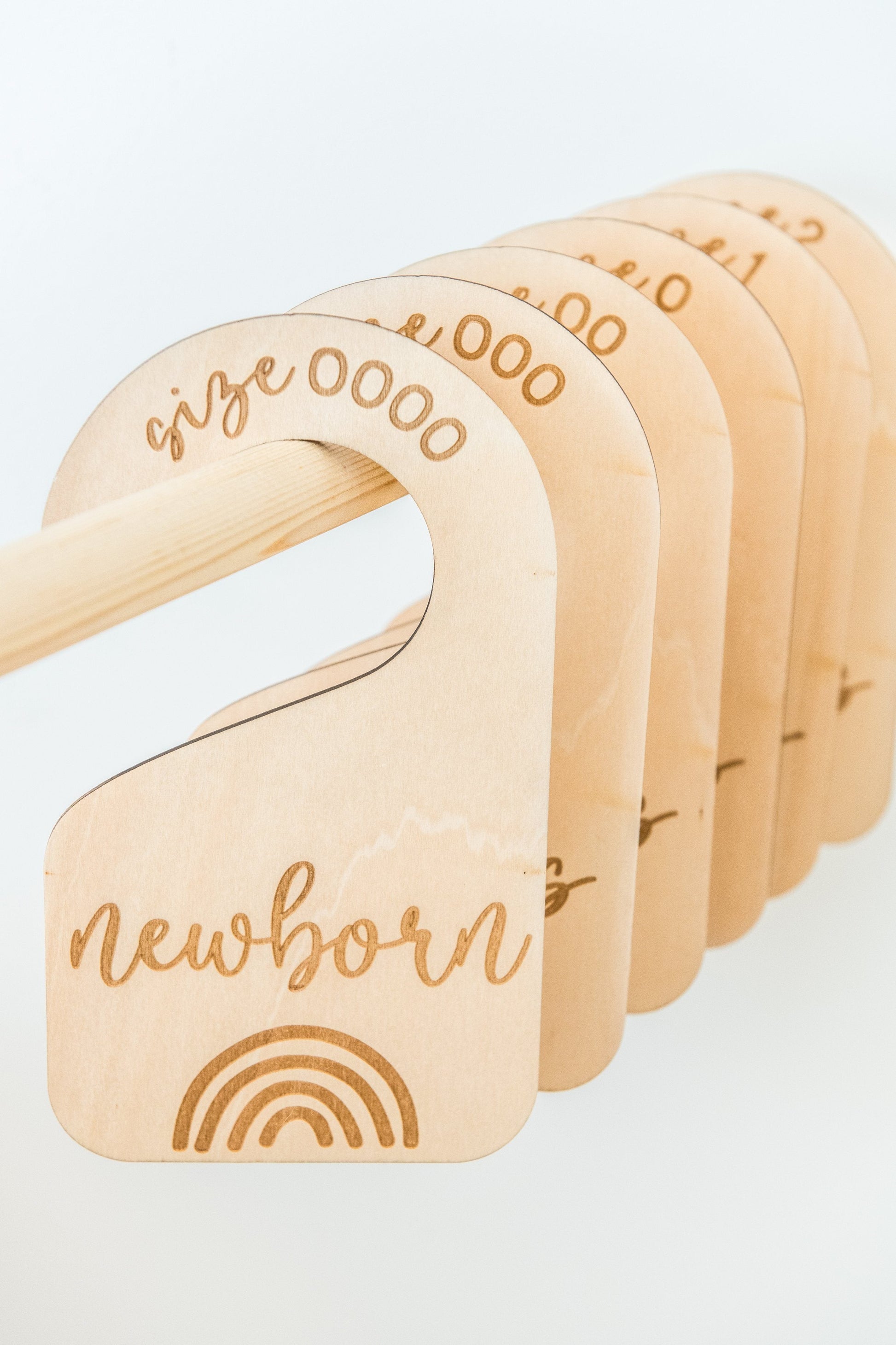 Wooden Wardrobe Size Dividers Decor Kiin Baby 