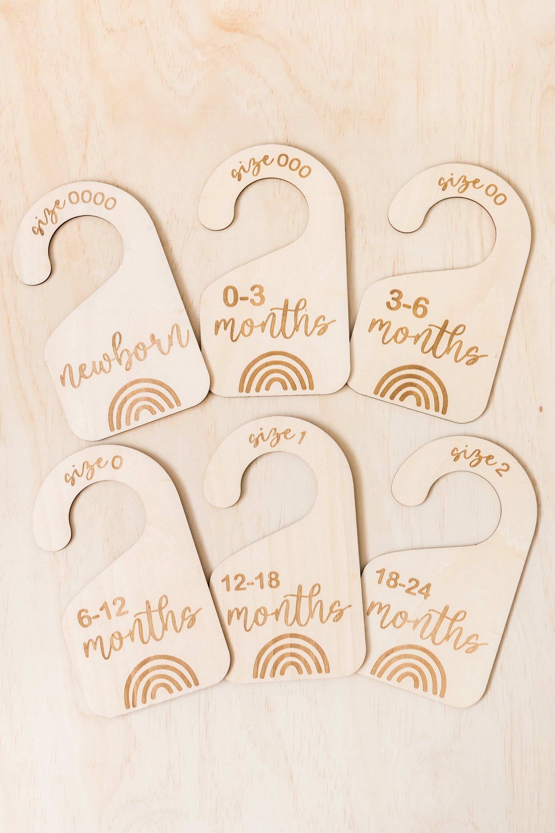 Wooden Wardrobe Size Dividers Decor Kiin Baby 